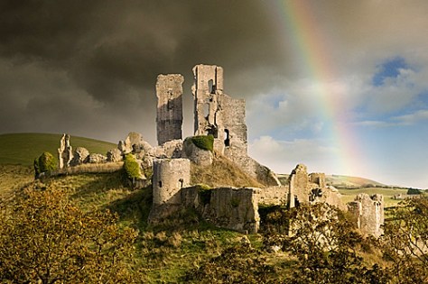 Corfe Castle Remains