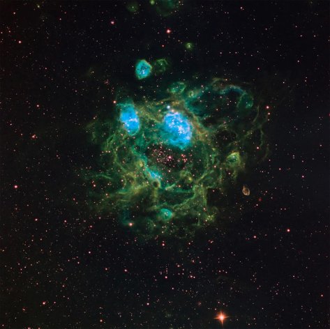 NGC 1760 Dancing Squid Nebula