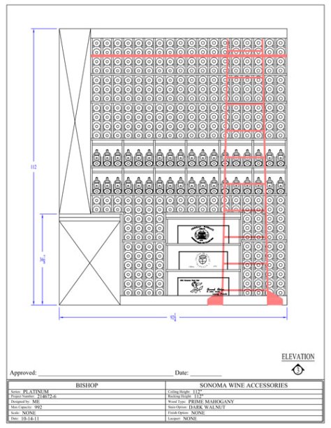 Wine Cellar Builders San Francisco California Racks and Ladder Design